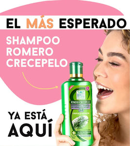 SHAMPOO DE ROMERO 2 EN 1 CRECIMIENTO DE CABELLO